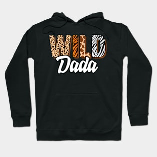 Wild Dada Zoo Born Two be Wild B-day Safari Jungle Animal Hoodie